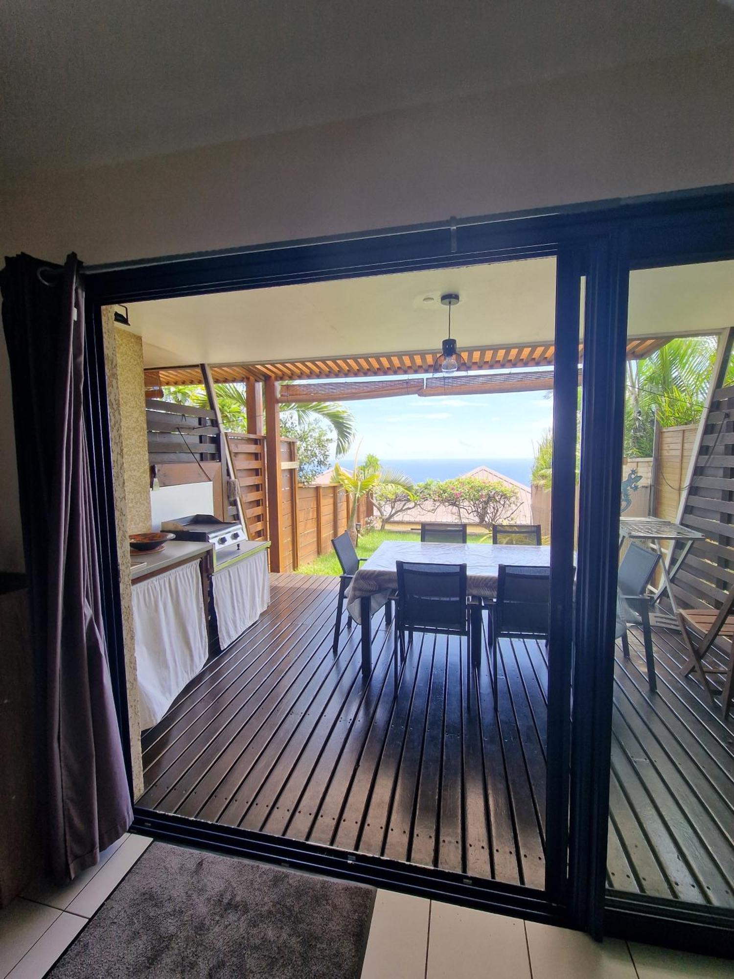 Maison Du Piton St Leu, Vue Mer Saint-Leu Luaran gambar